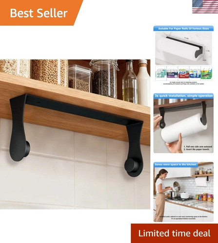 Paper towel holder under - towel,