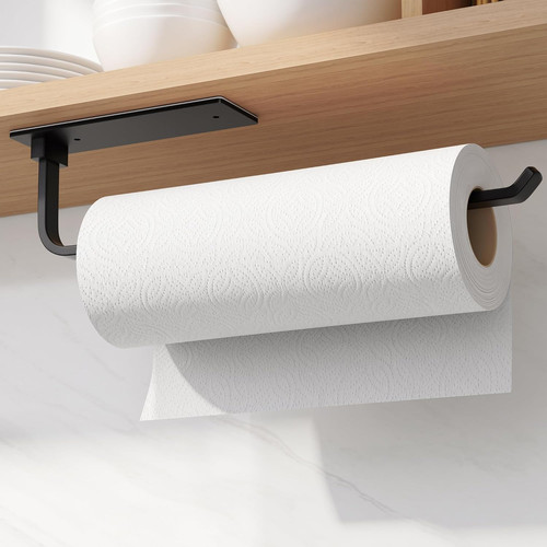 Black kitchen roll - black,