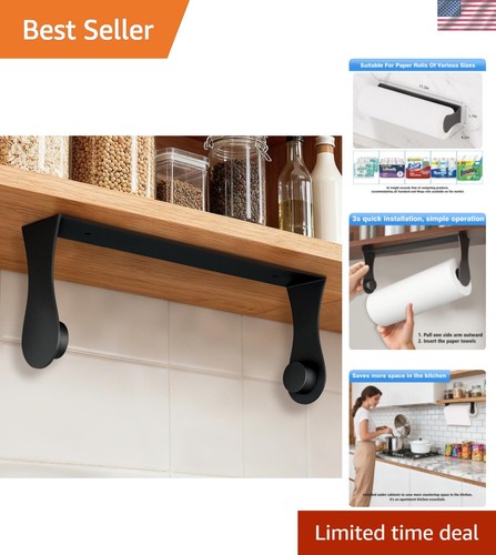 Paper towel holder under - towel,